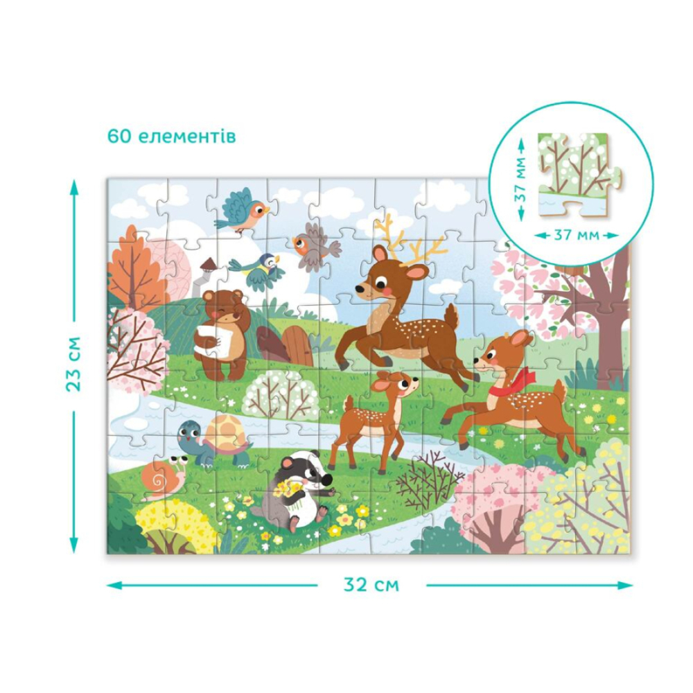 Фото, Видеообзоры набір пазлів dodo пори року