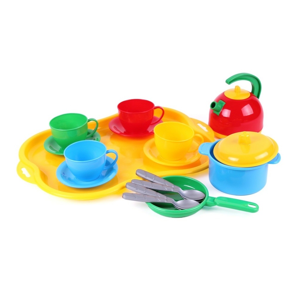 Фото, Видеообзоры іграшка посуд "маринка 7 технок", арт.1400