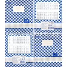 Зошит 24 л клітинка оф.фоновая ТВ-52 (400 шт)