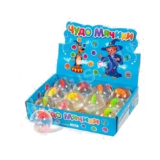 Пригуни M 0087 U/R (144шт) водяные светящиеся, 6,5см, с рыбкой, 12 шт в дисплее, 29-22-7см