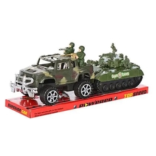 Джип 333 (60шт) інерц., 17см, танк 14,5см, солд., в слюді