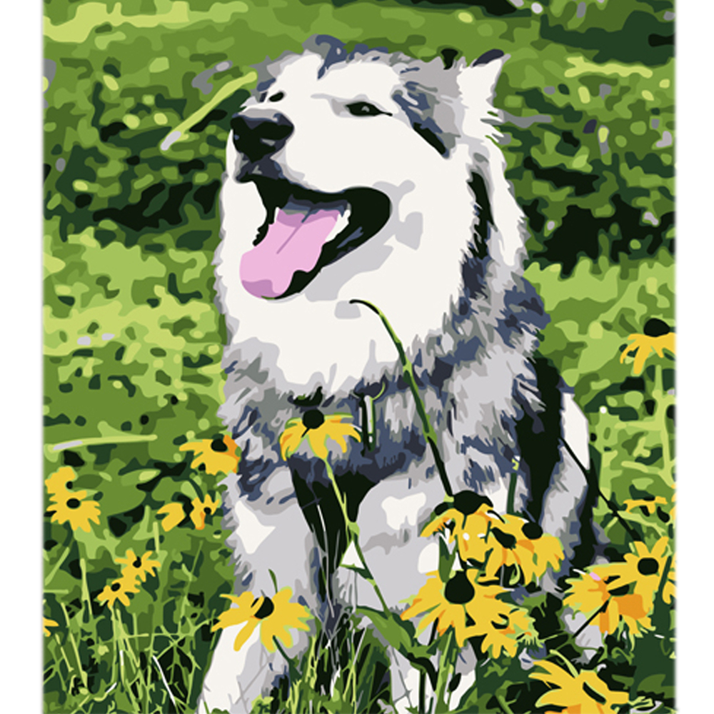 Фото, Видеообзоры картина за номерами strateg преміум мить щастя з лаком та з рівнем розміром 30х40 см (ly46)