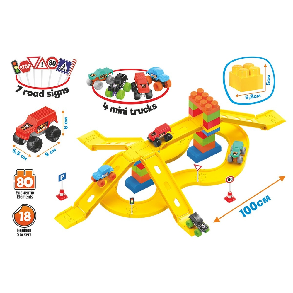 Фото, Видеообзоры іграшка "конструктор технок", арт.8461