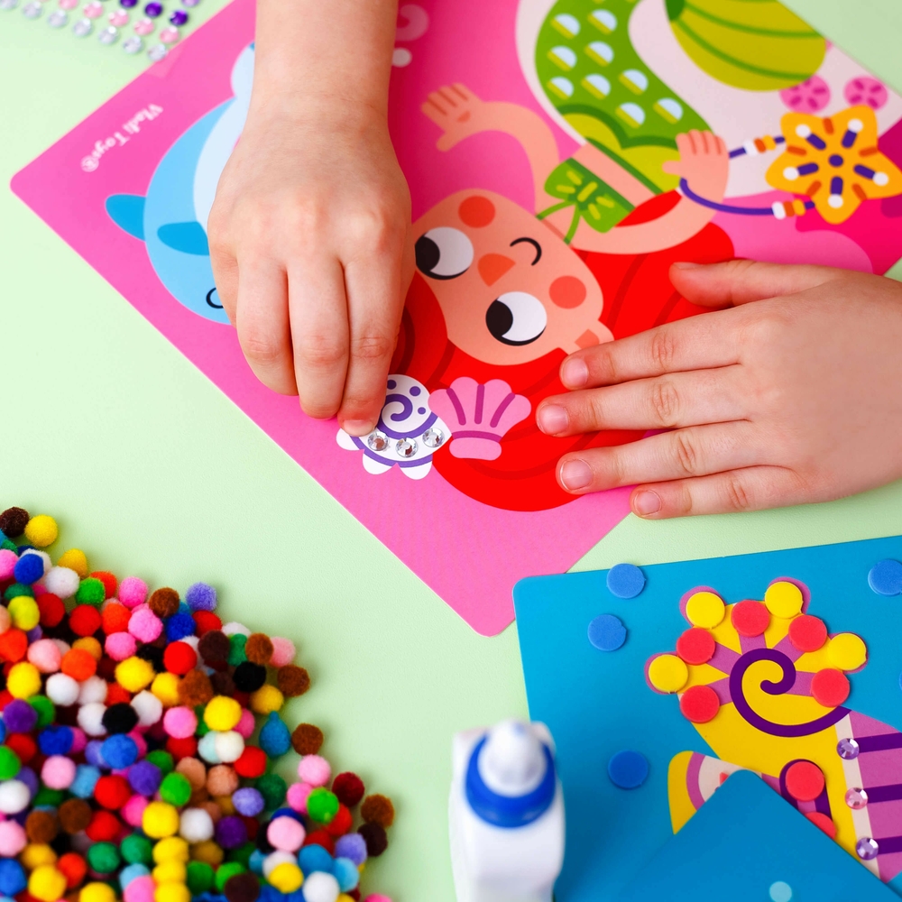 Фото, Видеообзоры набір для творчості "creative box. сова" vladi toys vt4433-08