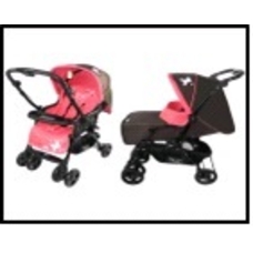 Коляска прогулочная TILLY BT-WS-0003 Fantasia  PINK  с перекидной ручкой /1/