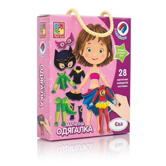Гра магнітна одягалка «Єва» Vladi Toys VT3702-08
