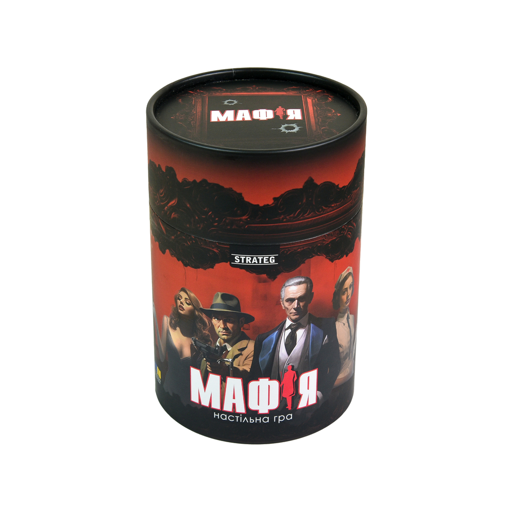 Фото, Видеообзоры настільна гра strateg  мафія українською мовою (30698)