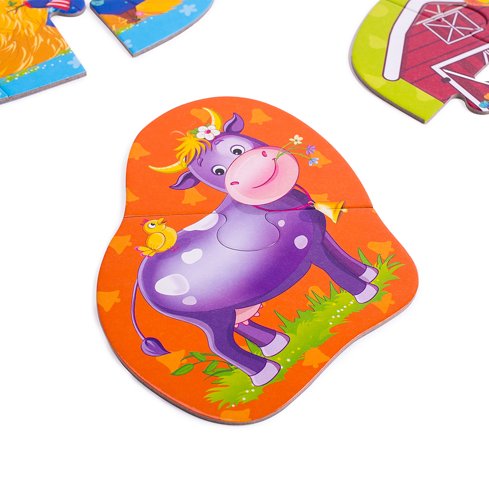 Фото, Видеообзоры великий розвиваючий набір 3 в 1 «ферма» vt2901-03