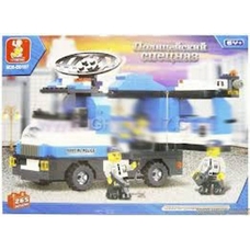 Конструктор SLUBAN 619983/M38 B0187 (48шт) полиция, 265 дет, в кор-ке, 31-23-5,5см
