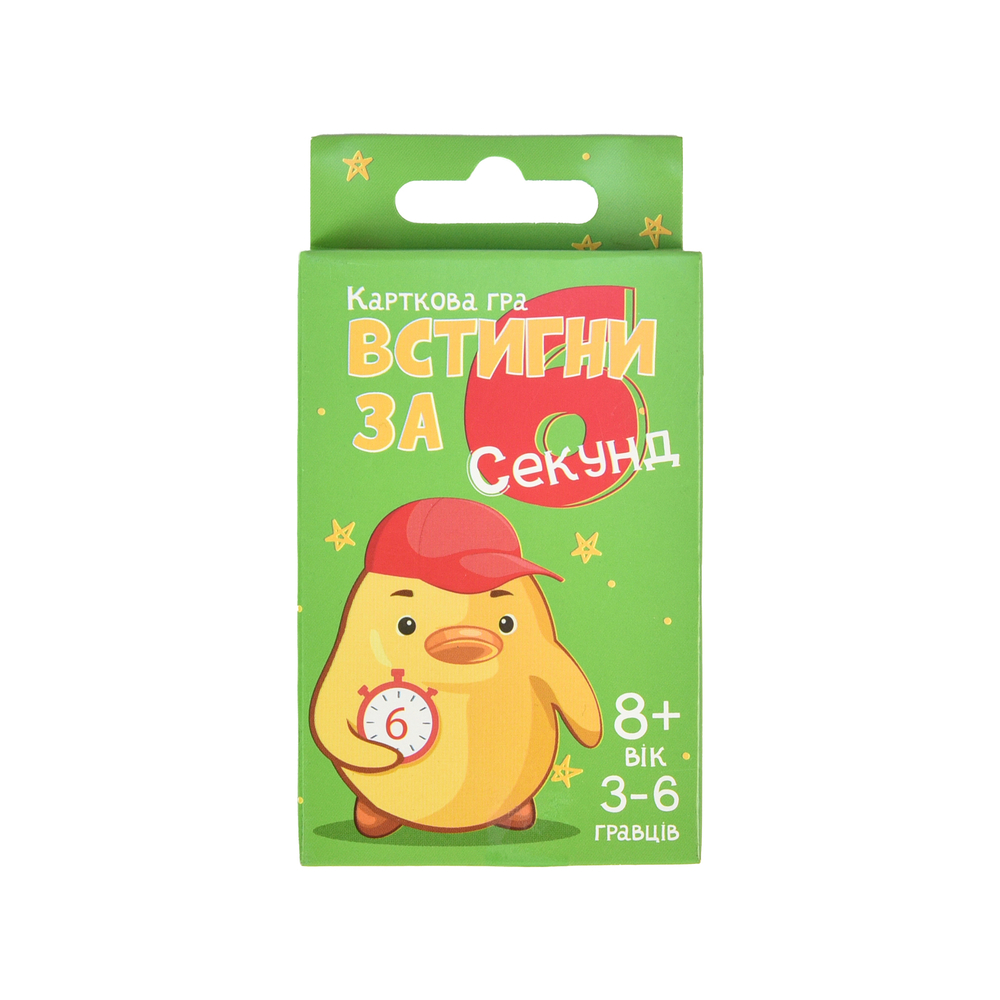 Фото, Видеообзоры карткова гра strateg встигни за 6 секунд інтелектуальна розважальна українською мовою (30391)