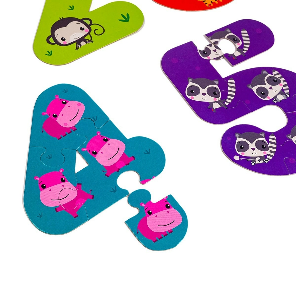 Фото, Видеообзоры максі пазли «fisher-price. мої перші цифри» vt1711-07