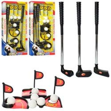 Гольф MR0047 (24шт) лунки 3шт, клюшки 3 шт, м'ячики 6шт, прапорці, 3 види, кор Гольф MR0047 (24шт) лунки 3шт, клюшки 3 шт, м'ячики 6шт, прапорці, 3 види, кор