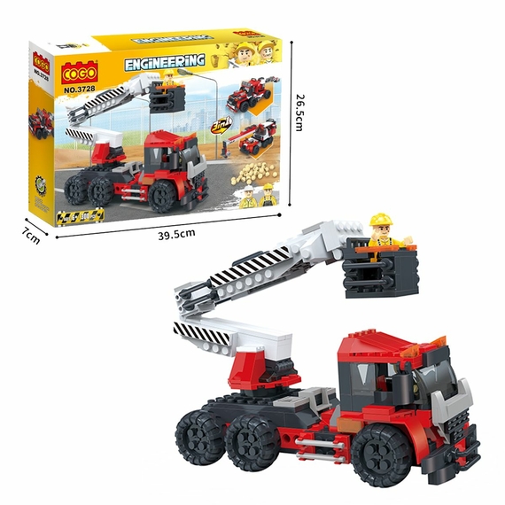 Конструктор COGO Engineering 3в1 Автовишка (3728)
