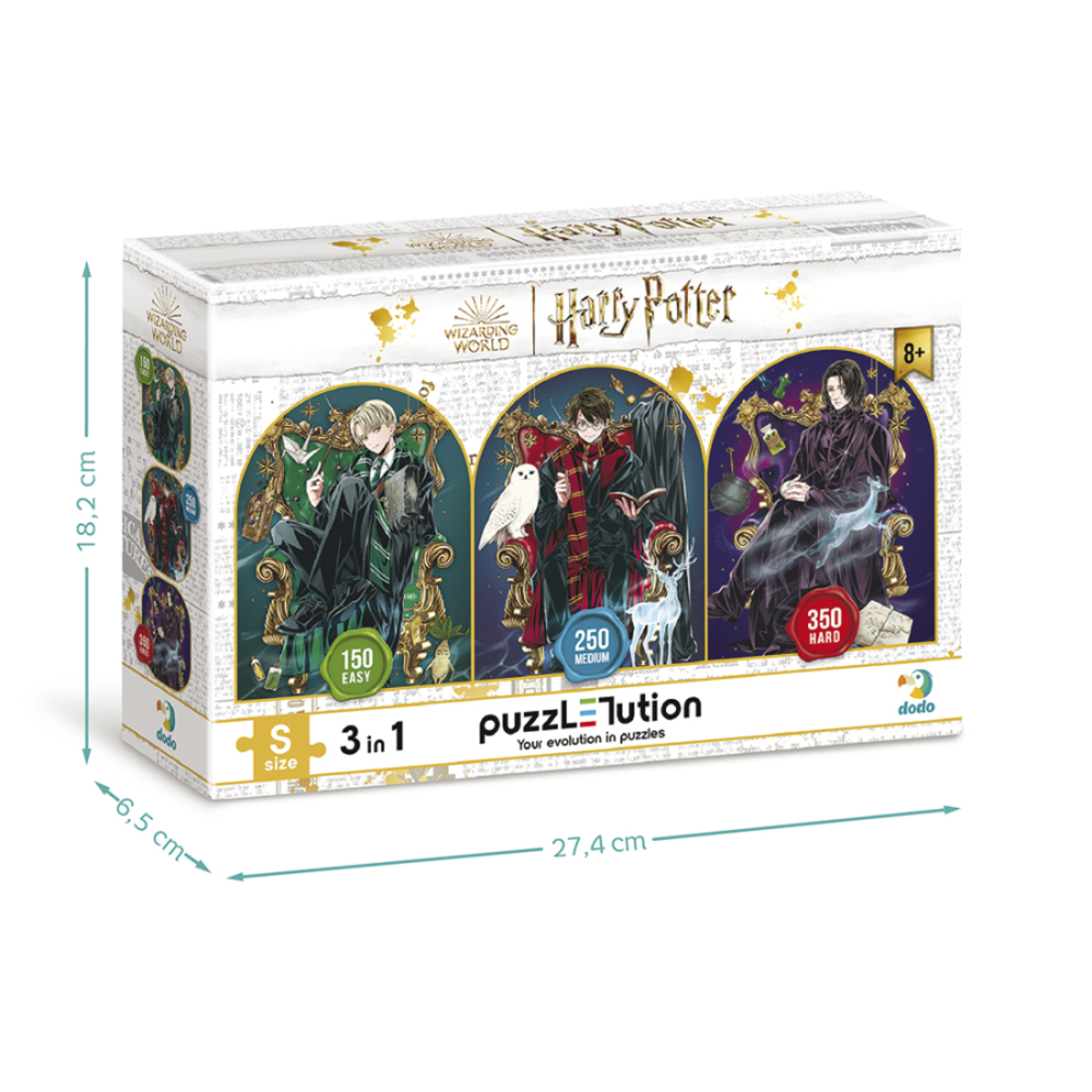 Фото, Видеообзоры пазл 3в1 dodo harry potter династія чарівників