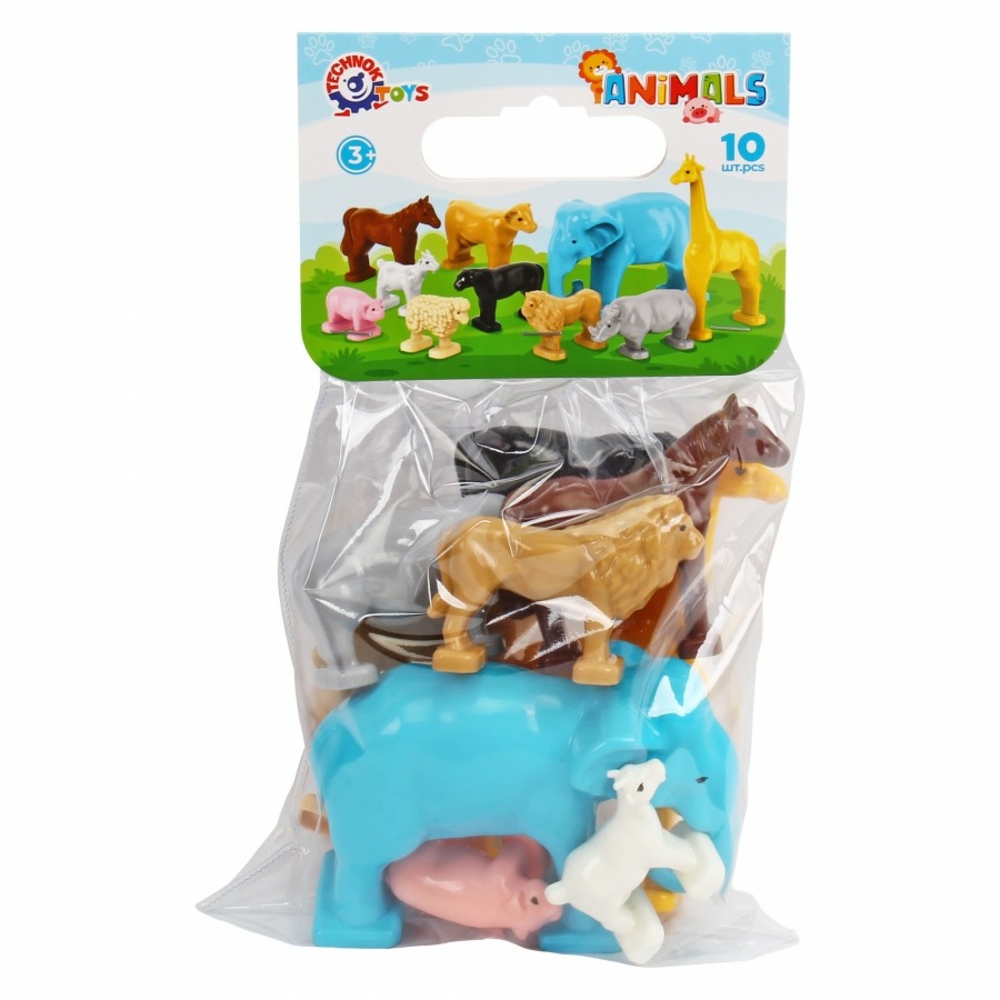 Фото, Відеоогляди іграшка «фігурки тварин технок», арт.1102