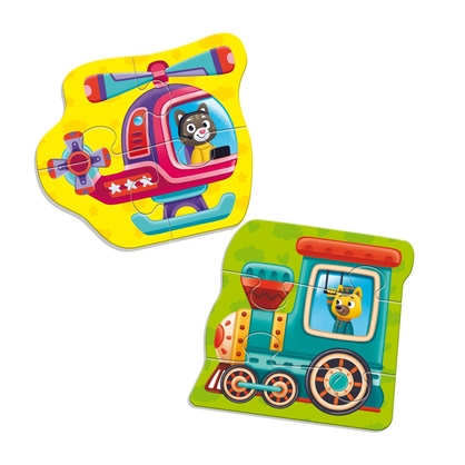 Фото, Видеообзоры магнітні бебі пазли «транспорт» vt3208-29