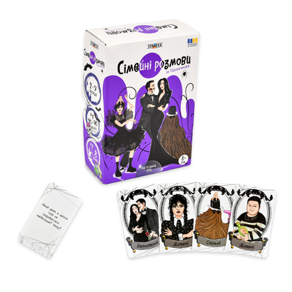 Фото, Відеоогляди настільна гра "сімейні розмови" strateg (30674)