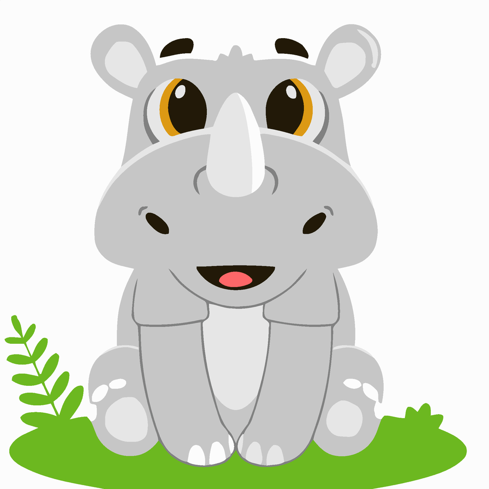 Фото, Видеообзоры картина за номерами strateg носоріг розміром 20х20 см (hh7094)