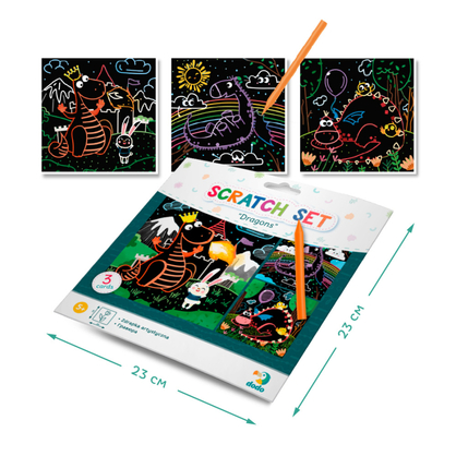 Фото, Видеообзоры набір гравюр dodo дракони