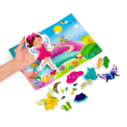 Фото, Видеообзоры гра магнітна одягалка «фея» в папці vladi toys vt3204-28