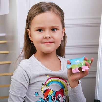 Фото, Видеообзоры пазли на магніті а5 "свинка та порося" vt3205-77