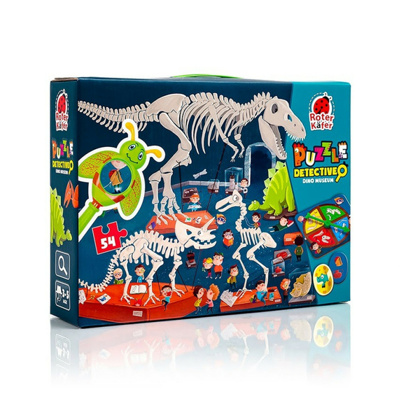 Гра віммельбух «Пазл-детектив. Музей Діно» Roter Kafer RK1080-05