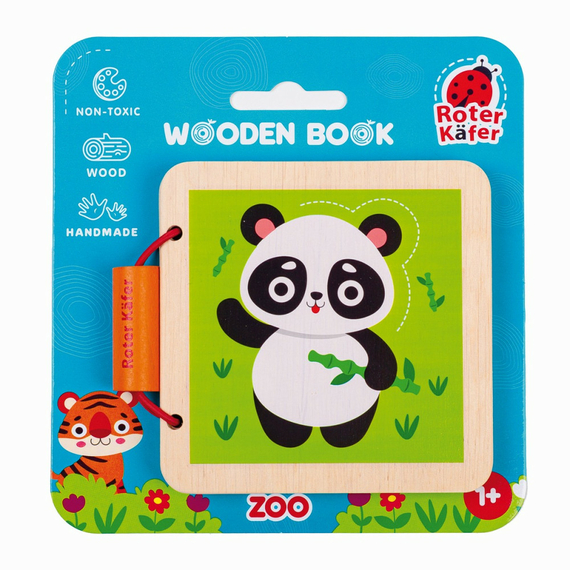 Дерев'яна книжечка «Зоопарк» RW3030