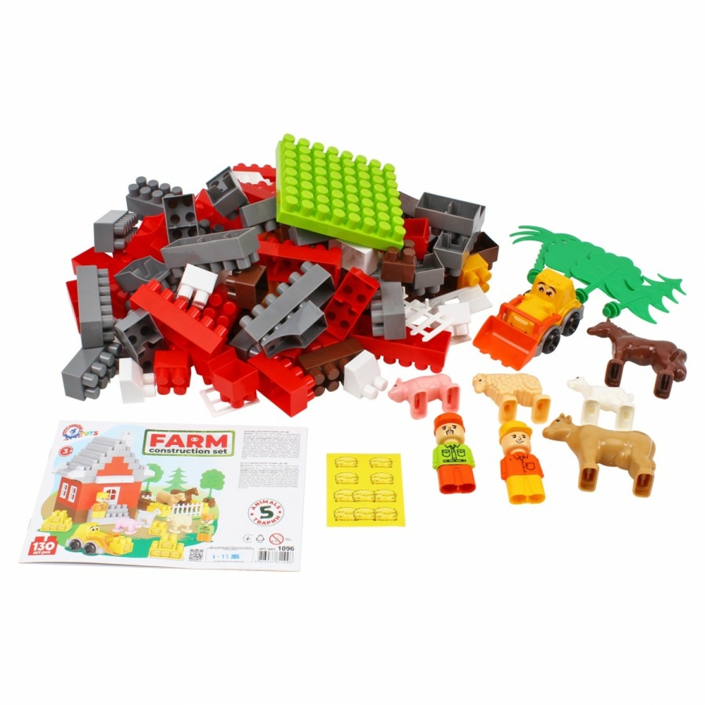 Фото, Видеообзоры іграшка "конструктор технок", арт.1096