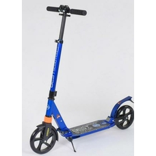 Самокат 020692 Best Scooter, СИНІЙ, d коліс-20см,PU,2амортизатора