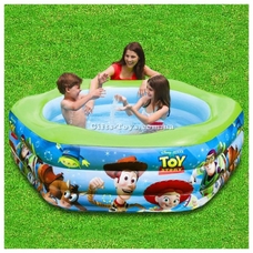 Басейн 57490 (3шт) 6-гранныи, 3 кольца, История игрушек, 191-178-61см