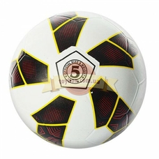 Мяч футбольный VA-0019 (30шт) размер 5, резина, гладкий, 350г, сетка, в кульке,