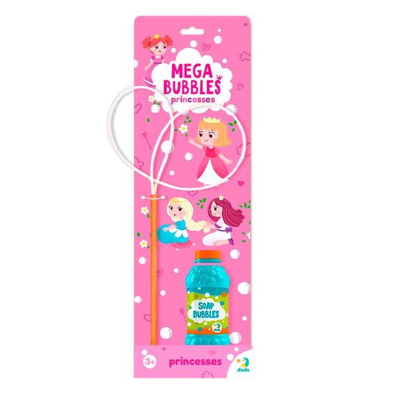 Отзывы  мильні бульбашки dodo mega bubbles принцеси 450 мл