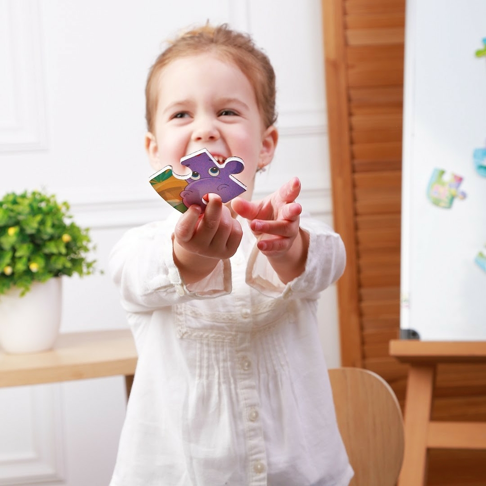 Фото, Відеоогляди магнітні пазли а5 «бегемотики» vt3205-76