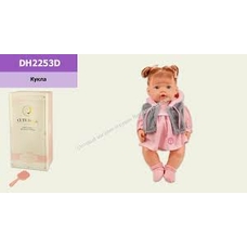 Лялька фун DH2253D пьє піс роз  в коб