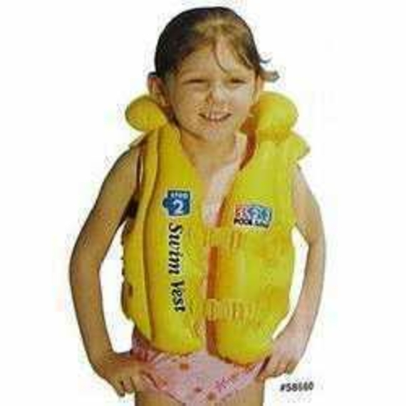 Жилет 58660 (24шт) желтый 3-6 лет