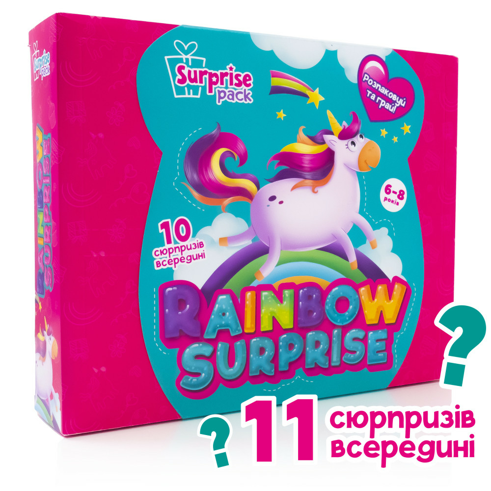 Фото, Видеообзоры набір для творчості vladi toys з сюрпризами «веселка» vt8080-06