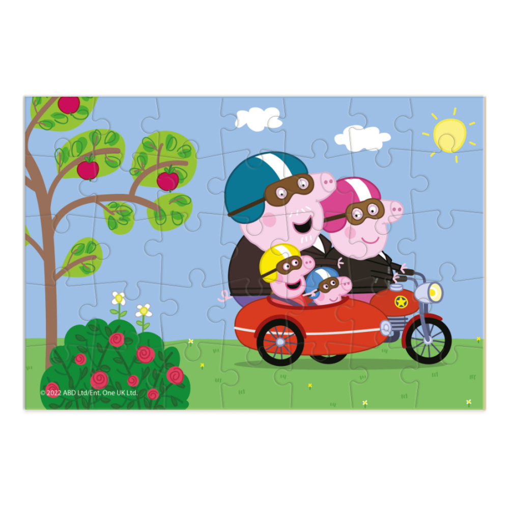 Фото, Видеообзоры пазл-міні dodo peppa pig подорож на мотоциклі