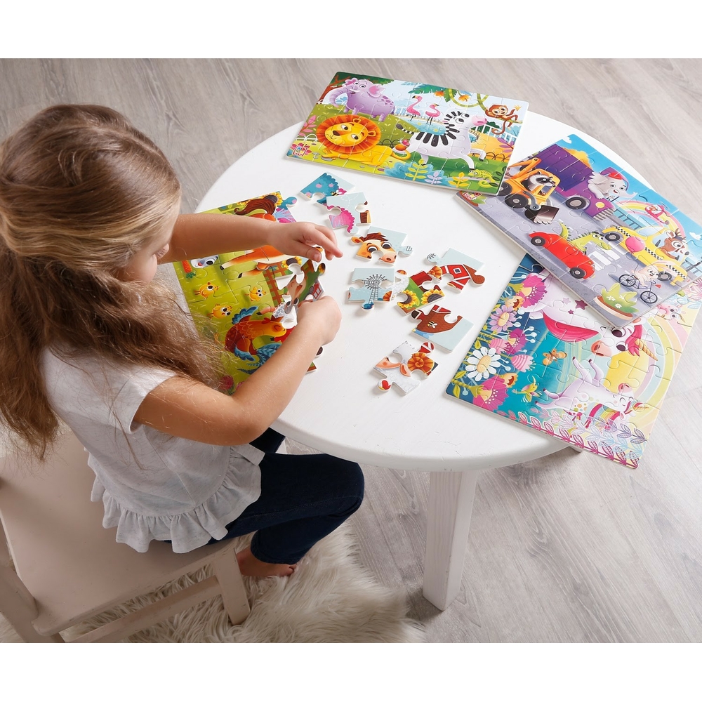 Фото, Відеоогляди м'які пазли а4 «ферма» vt1102-31