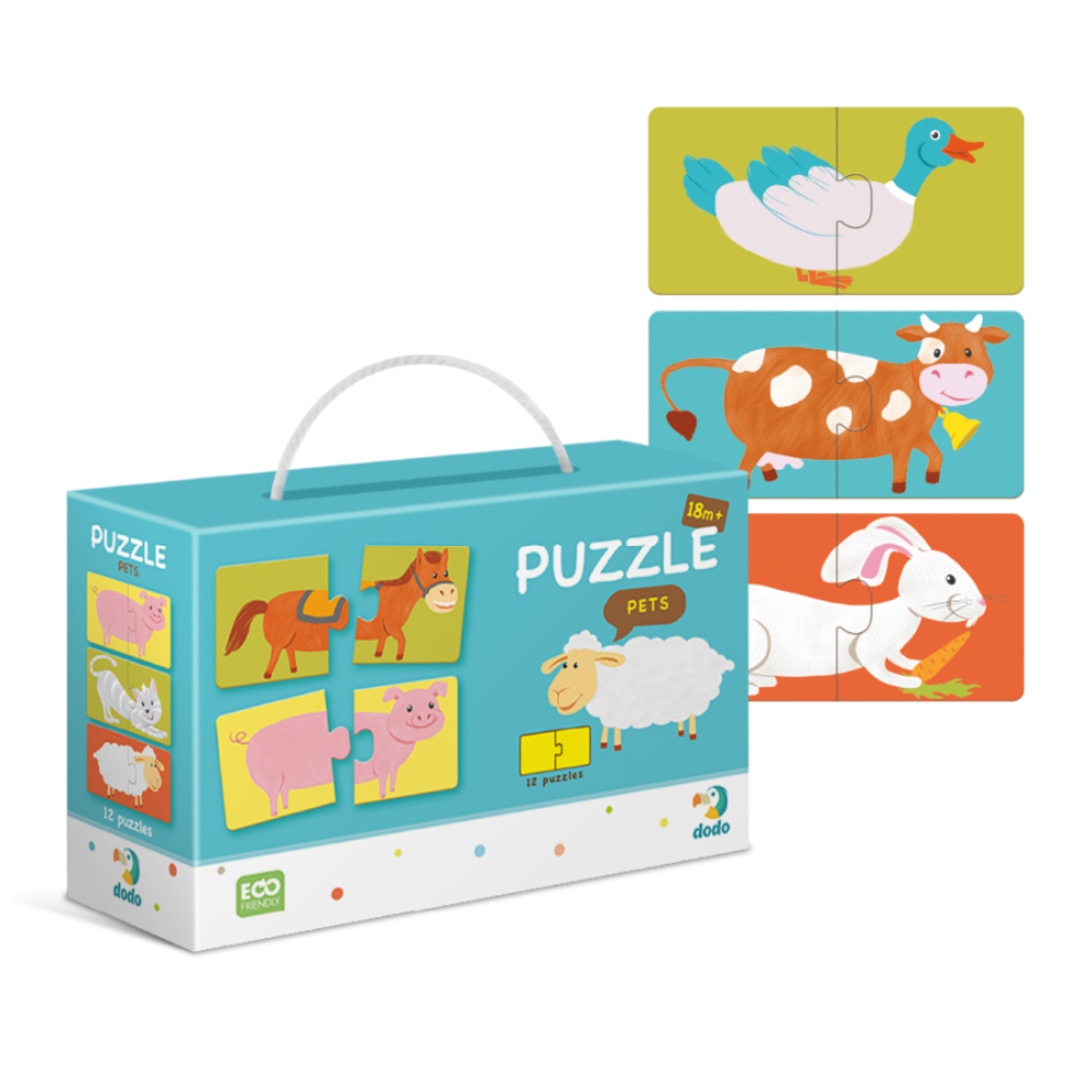 Фото, Видеообзоры пазл dodo улюблені тваринки