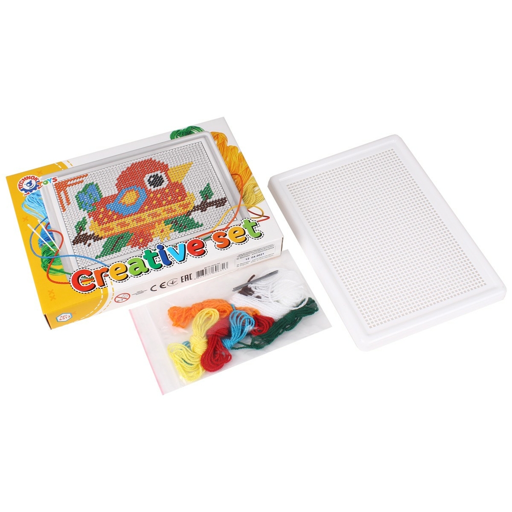 Фото, Відеоогляди іграшка для дитячої творчості "вишиваночка технок", арт.6313