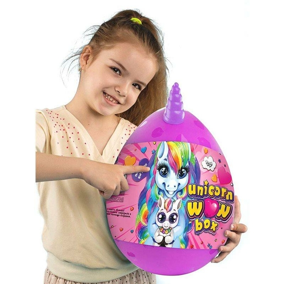 Набор для творчества в яйце "UNICORN WOW BOX"