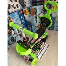 Самокат 5в1 33650 (1) Best Scooter, АБСТРАКЦИЯ, PU колеса, ПОДСВЕТКА КОЛЕС, в коробке [Коробка]