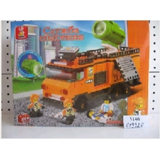 Конструктор SLUBAN 619920/M38 B0105 (32шт) служба спасения,268 дет, звук, свет, 32-25-6см