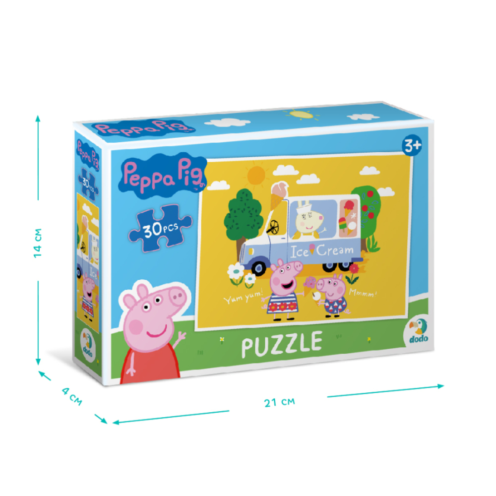 Фото, Видеообзоры пазл dodo peppa pig улюблене морозиво свинки пеппи