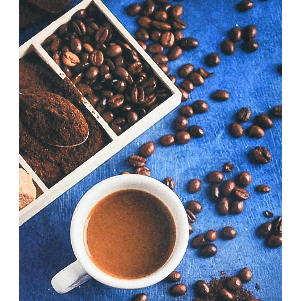 Фото, Відеоогляди алмазна мозаїка strateg преміум в розкоші кавових ароматів розміром 40х50 см (sk88242)