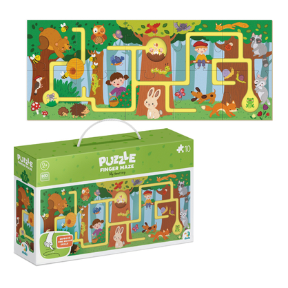 Фото, Видеообзоры пазл-лабіринт dodo моя мандрівка лісом