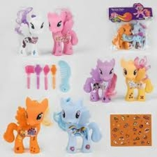 Поні Р198 (320/2) 3 види, 2 іграшки, аксесуари, в пакеті