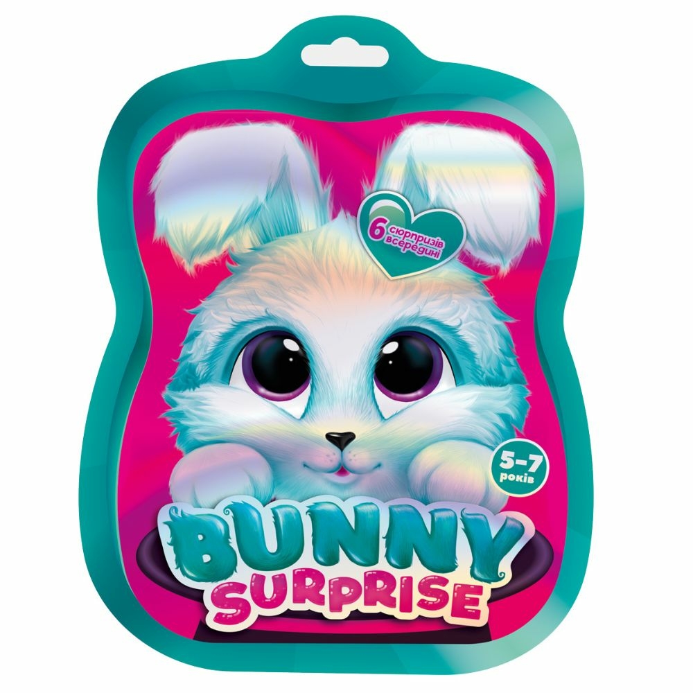 Фото, Видеообзоры набір для творчості vladi toys із сюрпризами "bunny surprise. рожевий" vt8080-14