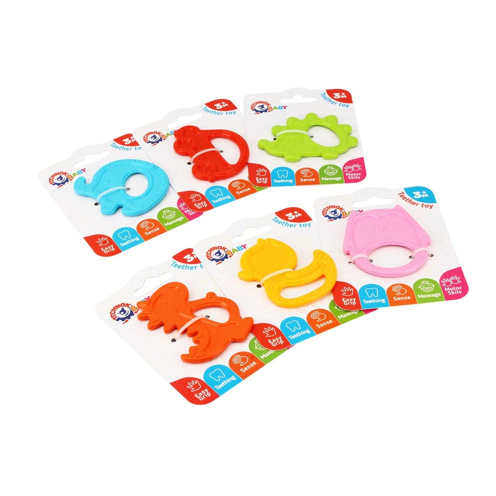 Фото, Відеоогляди іграшка «прорізувач для зубів технок», арт.9161