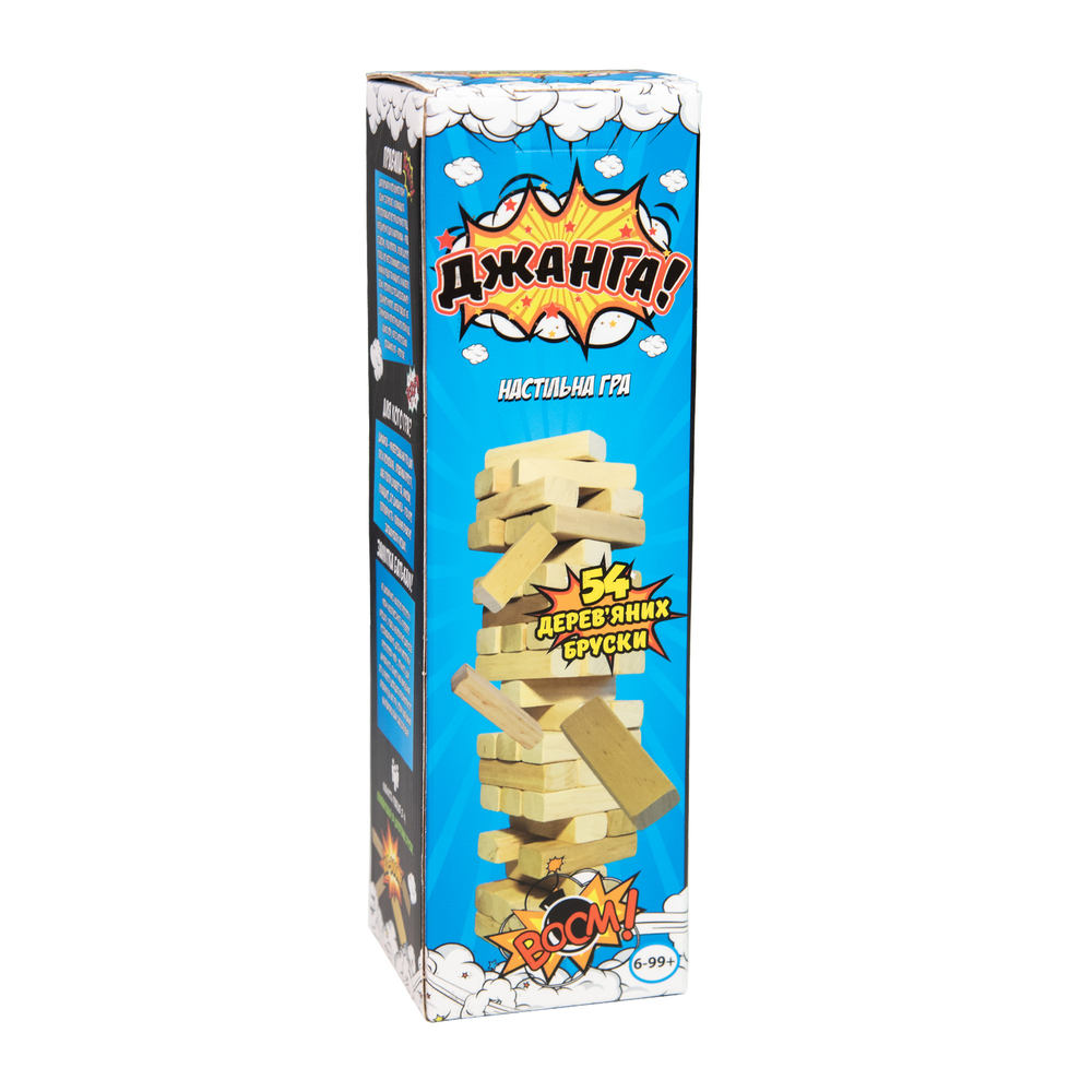 Фото, Видеообзоры настільна гра strateg джанга 54 бруски українською мовою (30770)